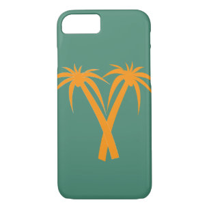 Etui iPhone Case-Mate Palmiers tropicaux orange été