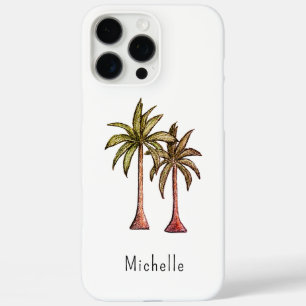 Coques iPhone 16 Pro Max Palmiers tropicaux simples