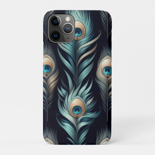 Coques Case-Mate iPhone Panaches de paon (Dos)