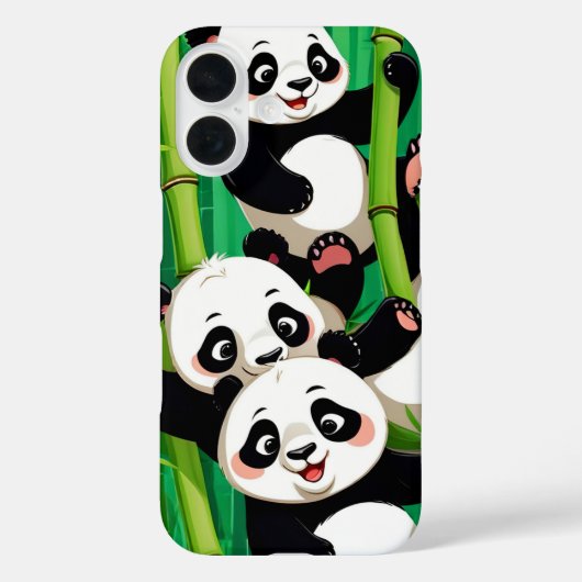 Coques Case-Mate iPhone Panda Bambou (Verso)