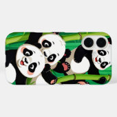 Coques Case-Mate iPhone Panda Bambou (Verso (horizontal))