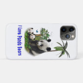 Coques Case-Mate iPhone Panda Bears (Dos (Horizontal))