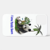 Coques Case-Mate iPhone Panda Bears (Verso (horizontal))