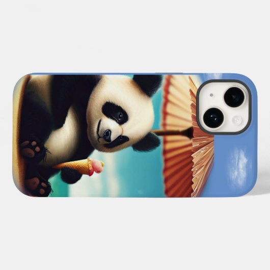 Coques Case-Mate iPhone Panda Bears (Verso (horizontal))