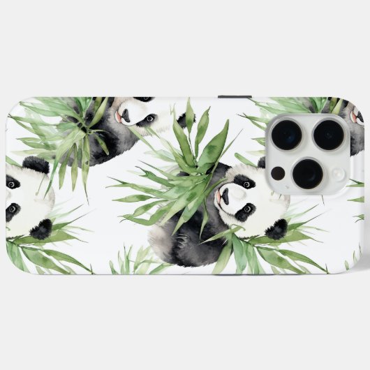 Coques Case-Mate iPhone Panda Bears (Verso (horizontal))