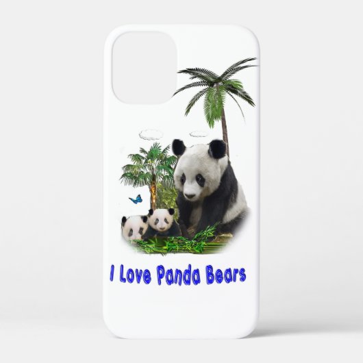 Coques Case-Mate iPhone Panda Bears (Verso)