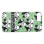 Coques Case-Mate iPhone Panda Bears Graphisme à personnaliser (Dos (Horizontal))