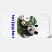 Coques Case-Mate iPhone panda beras (Verso (horizontal))