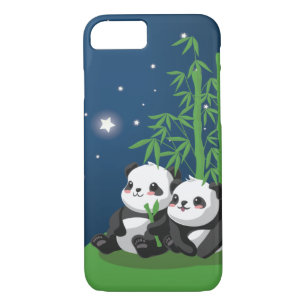 Coques Pour iPhone Panda de nuit d'étoile