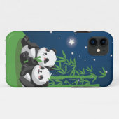 Coques Case-Mate iPhone Panda de nuit d'étoile (Dos (Horizontal))