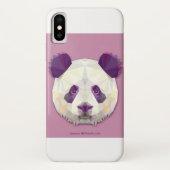 Coques Case-Mate iPhone Panda de pixel (Dos)
