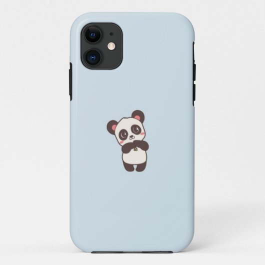 Coques Case-Mate iPhone Panda Drôle, Amoureux de Panda, Cadeau pour Elle (Dos)