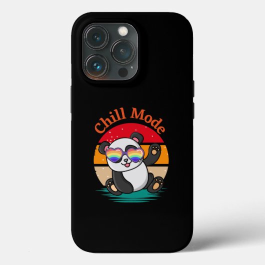 Coques Case-Mate iPhone Panda en mode détente (Verso)