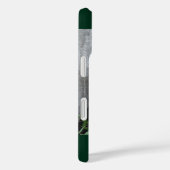 Coques Case-Mate iPhone Panda Géant, Arrière - plan Vert foncé, Nom, (Verso / Droite)