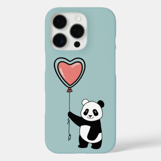 Coques Case-Mate iPhone Panda Holt Heart Balloon - Sweet (Verso)