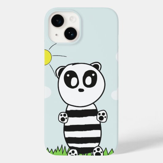 Coques Case-Mate iPhone Panda Kids (Verso)