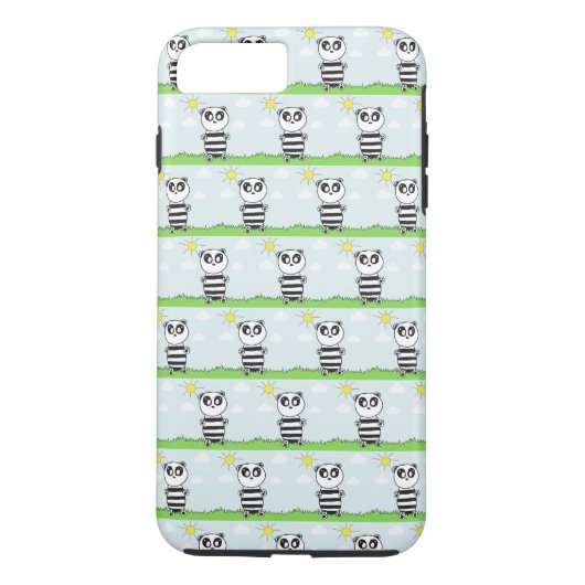 Coques Case-Mate iPhone Panda Kids (Dos)
