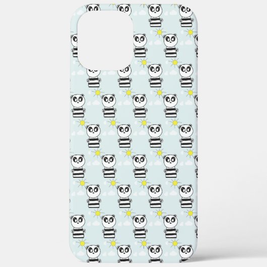 Coques Case-Mate iPhone Panda Kids (Verso)