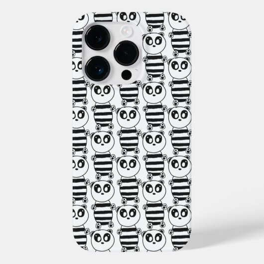 Coques Case-Mate iPhone Panda Kids (Verso)