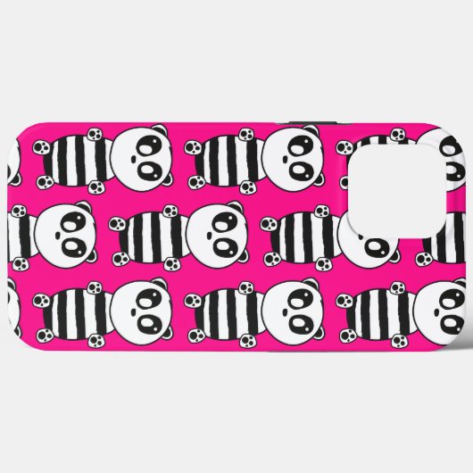 Coques Case-Mate iPhone Panda Kids (Verso (horizontal))
