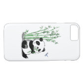 Coques Case-Mate iPhone Panda mangeant le bambou (Dos (Horizontal))