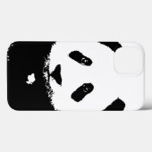 Coques Case-Mate iPhone Panda noir et blanc (Verso (horizontal))