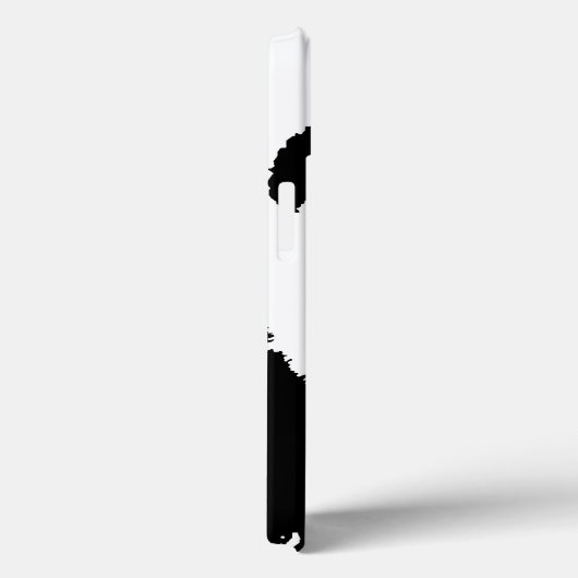 Coques Case-Mate iPhone Panda noir et blanc (Verso / Droite)