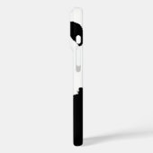Coques Case-Mate iPhone Panda noir et blanc (Verso / Gauche)