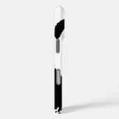 Coques Case-Mate iPhone Panda noir et blanc (Verso / Droite)