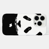 Coques Case-Mate iPhone Panda noir et blanc (Verso (horizontal))