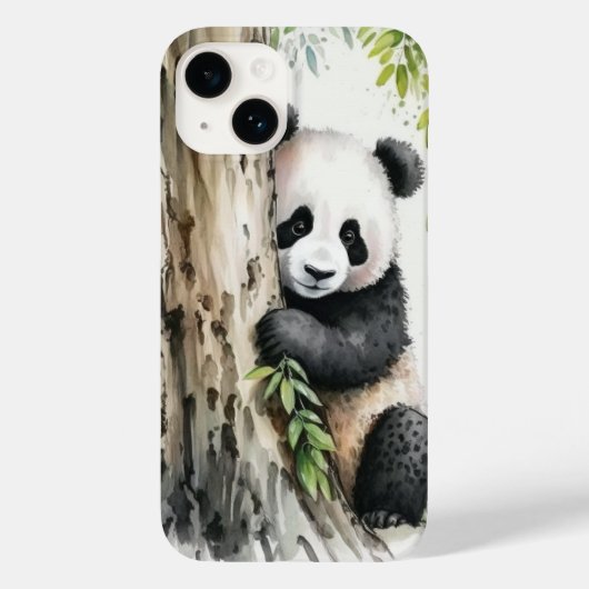 Coques Case-Mate iPhone Panda Ours Par Arbre (Verso)