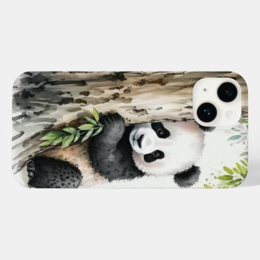 Coques Case-Mate iPhone Panda Ours Par Arbre (Verso (horizontal))
