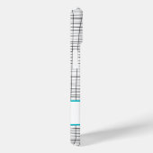 Coques Case-Mate iPhone Panda personnalisé Whimsical Aqua Blue (Verso / Droite)