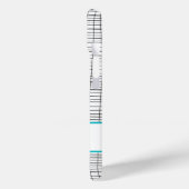 Coques Case-Mate iPhone Panda personnalisé Whimsical Aqua Blue (Verso / Gauche)