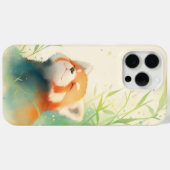 Coques Case-Mate iPhone Panda roux Sérénité paisible (Verso (horizontal))