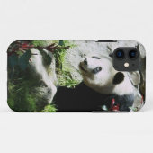 Coques Case-Mate iPhone Panda Smile (Dos (Horizontal))
