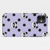 Coques Case-Mate iPhone panda violet (Dos (Horizontal))