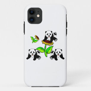 Etui iPhone Case-Mate Pandas de tournesol