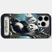 Coques Case-Mate iPhone Panda's Mountain Retreat : Bambou Plaisir (Verso (horizontal))