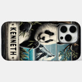 Coques Case-Mate iPhone Panda's Mountain Vista : traitement au bambou (Verso (horizontal))