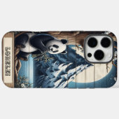 Coques Case-Mate iPhone Panda's Quiet Nook : Bambou Delight (Verso (horizontal))