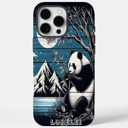 Coques Case-Mate iPhone Panda's Quiet Nook : Satisfaction Bambou (Verso)