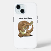 Coques Case-Mate iPhone Pangolin jouant de l'instrument musical (Verso)