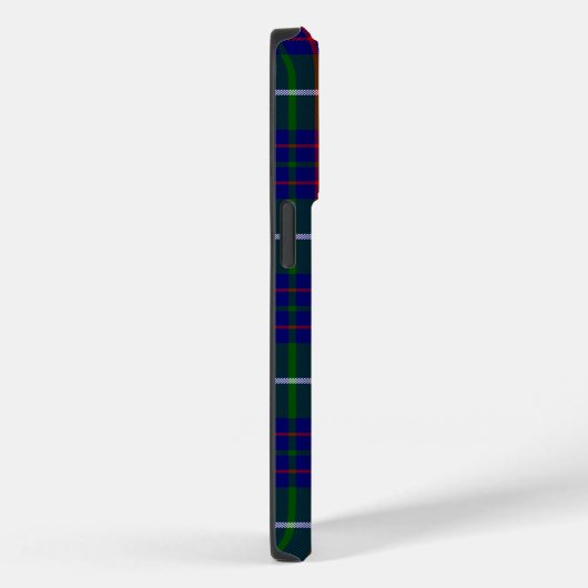 Coques Case-Mate iPhone Panier bleu vert tartan MacIntyre (Verso / Droite)