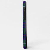 Coques Case-Mate iPhone Panier bleu vert tartan MacIntyre (Dos/Gauche)