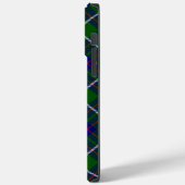 Coques Case-Mate iPhone Panier bleu vert tartan MacIntyre (Verso / Gauche)