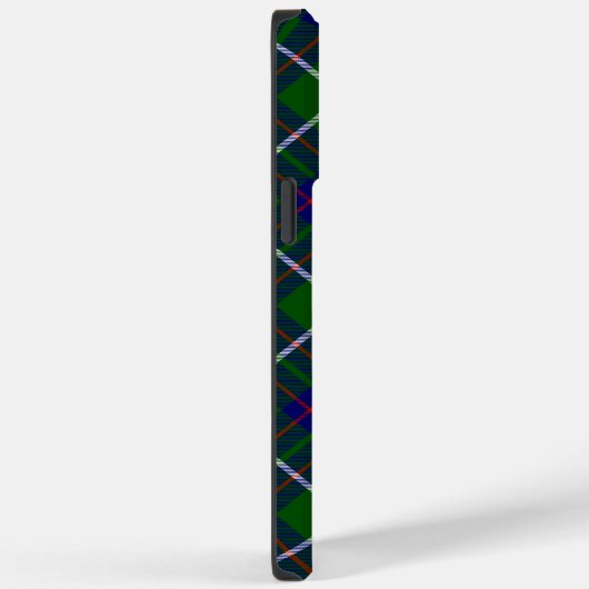 Coques Case-Mate iPhone Panier bleu vert tartan MacIntyre (Verso / Droite)