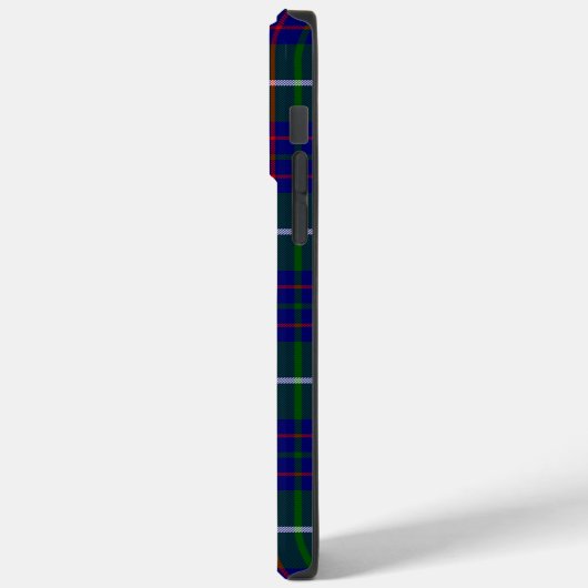 Coques Case-Mate iPhone Panier bleu vert tartan MacIntyre (Verso / Gauche)