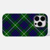 Coques Case-Mate iPhone Panier bleu vert tartan MacIntyre (Verso (horizontal))