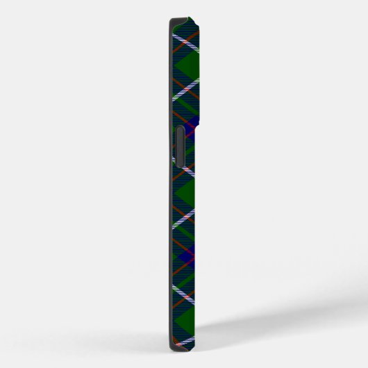 Coques Case-Mate iPhone Panier bleu vert tartan MacIntyre (Verso / Droite)